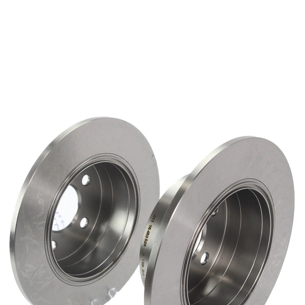 Hella Pagid 279mm Rear Solid Disc Brake Rotor for Mercedes W126 (1979–1991)
