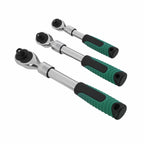 3PC Socket Wrench Set for Mechanic Tools (72-Tooth)