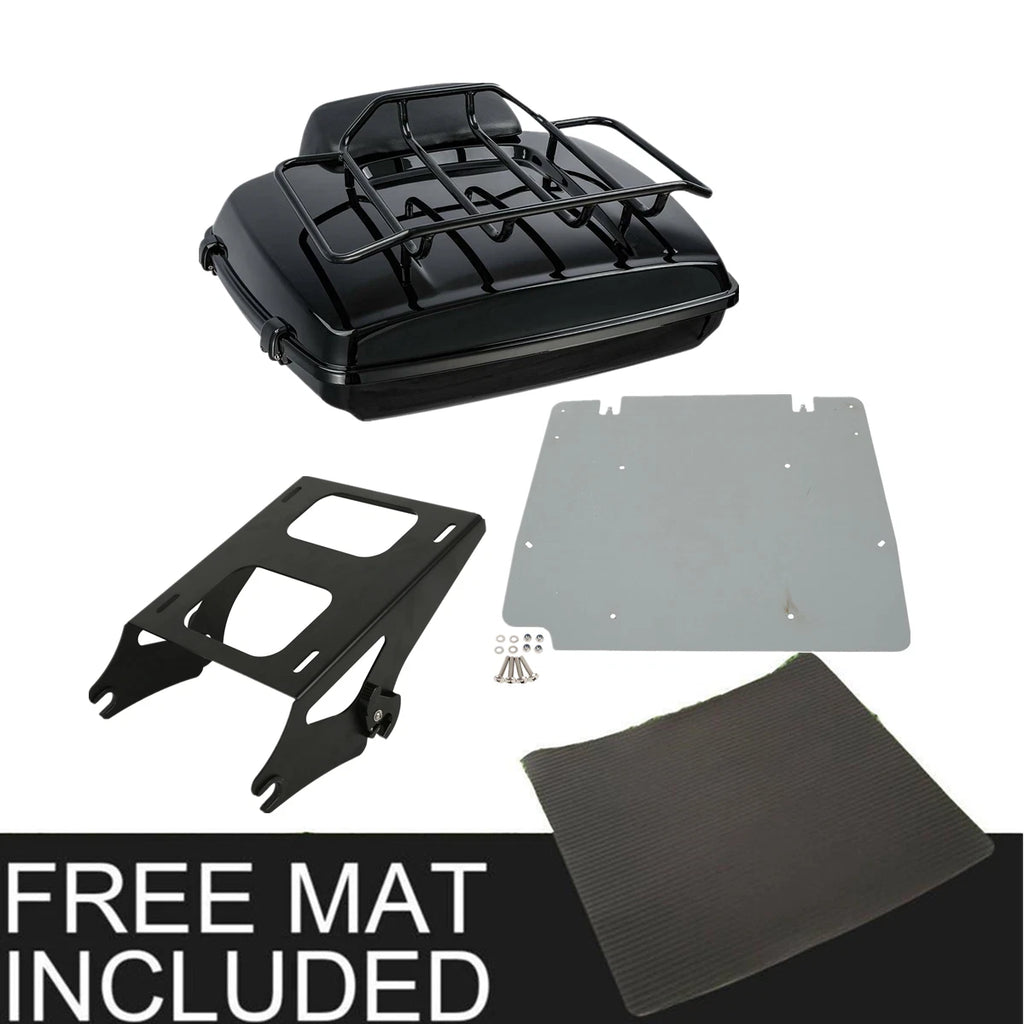 Razor Trunk Pad Rack & Base Plate for Harley Touring Road Glide (2014–2023)