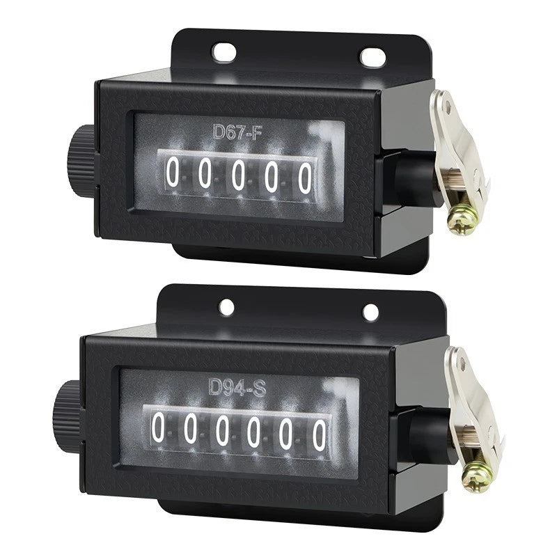 Manual Resettable Tally Counter for Universal Use (82g/2.9oz)