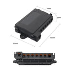 7 Way Fuse Box Power Distribution Assembly for Car (1 in 7 Out)