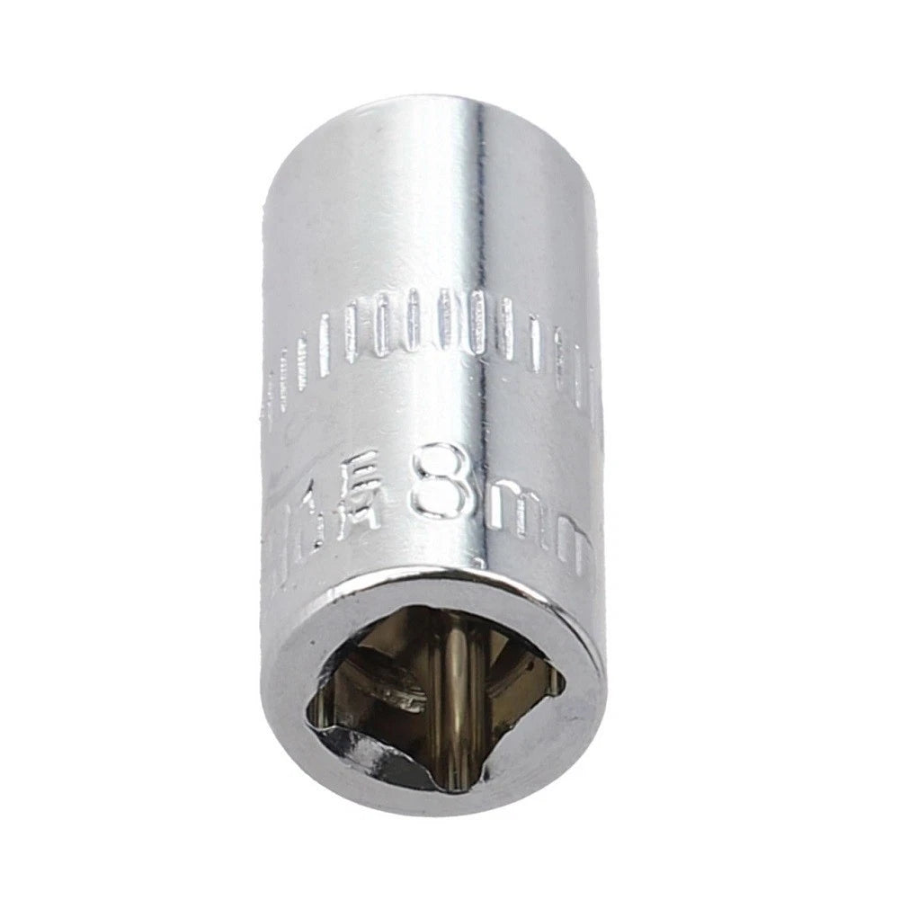 1pc Socket Hexagon Sleeve 1/4in for Automotive Use