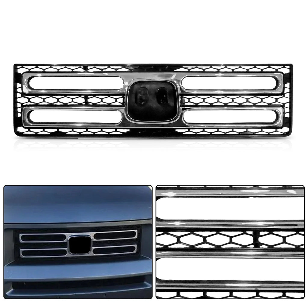 Chrome Front Grille for Honda Ridgeline (2006-2008)