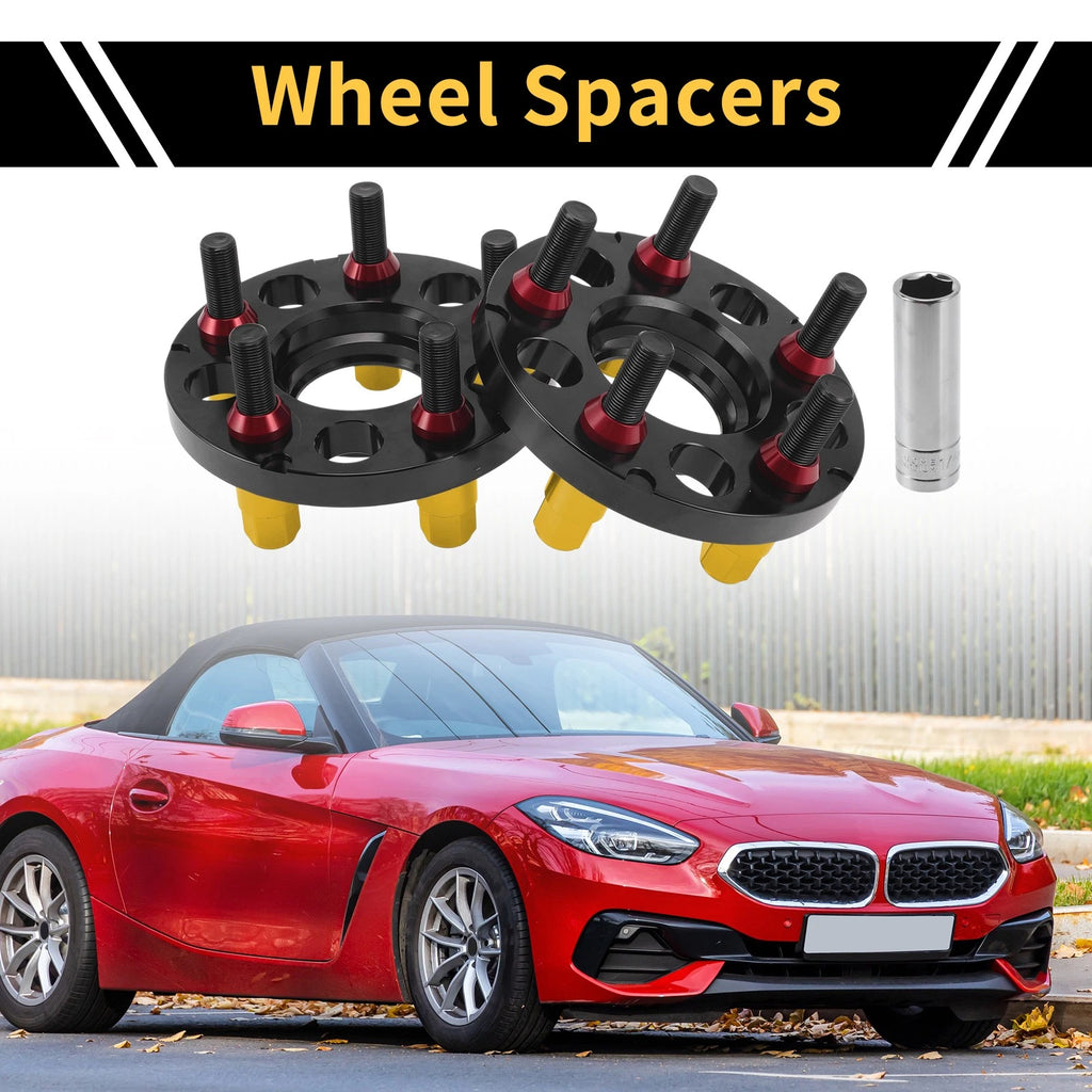 2X 5x112mm Wheel Spacers 66.56mm M14x1.25 for BMW Z4 G29 (2019–2020)