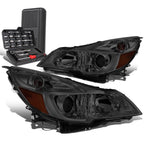 Smoked Amber Signal Projector Headlights for Subaru Outback/Legacy (2010–2014)