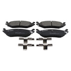 DuraGo Rear Rotors & Bosch QuietCast Ceramic Disc Brake Pad Kit for Dodge Ram 1500 (2019–2023)