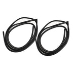 Door Rubber Weatherstrip Seal L+R Fits Datsun Bluebird 510 2D Sedan 1967-72 D06