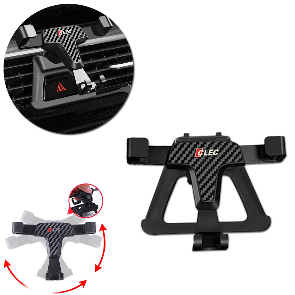 Adjustable Cell Phone Mount for BMW 520i 530e 540i (2018–2023)