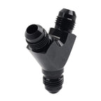 AN8 Y Fuel Block Flare Union Fitting Adapter Coupler for Universal