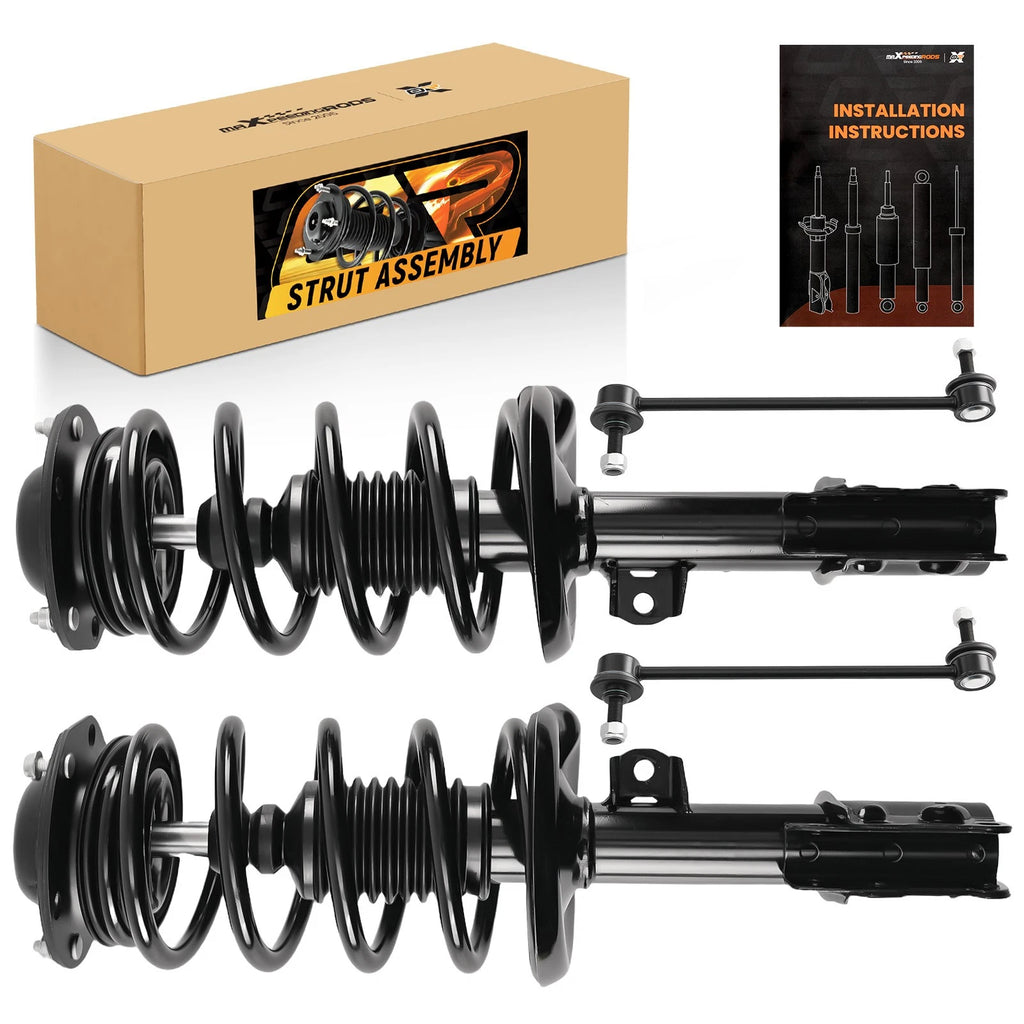 Front Struts Shocks Sway Bars for Chevy Malibu Pontiac G6 Aura (2004–2012)