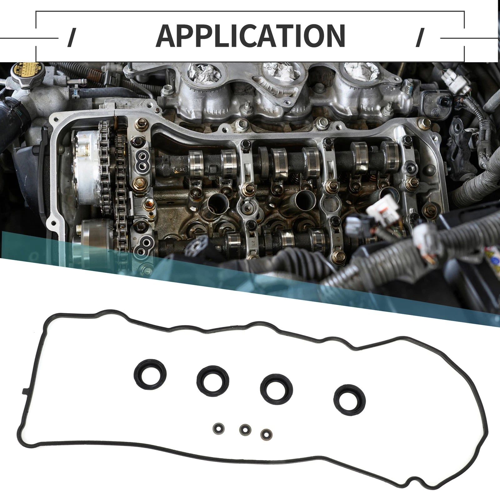 Valve Cover Gasket No.VS50825R/111930V010 for Toyota Avalon Camry Sienna RAV4 (1995–2020)