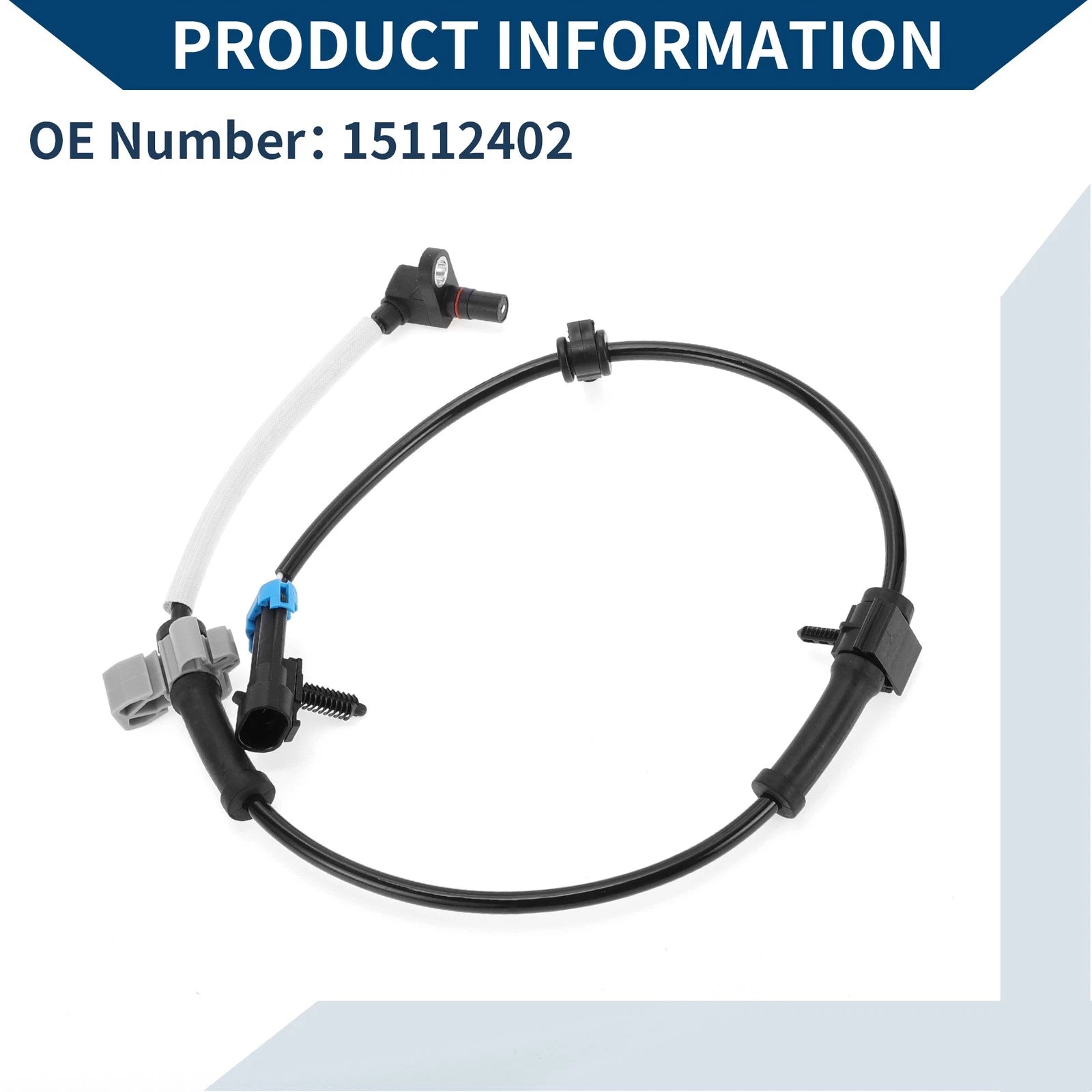 ABS Wheel Speed Sensor No. 15112402 for Chevrolet Silverado 3500 (2001–2007)