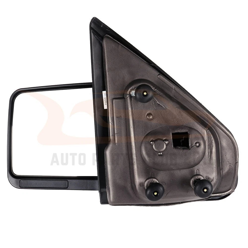 Set of 2 Power Heated Black Tow Mirrors for Ford F-150 (2004–2014)