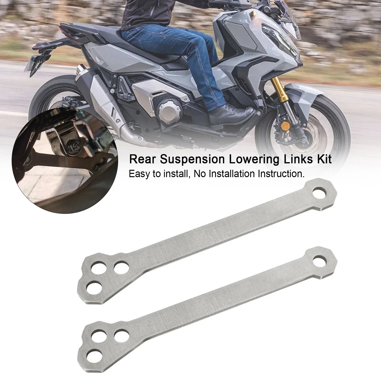 Rear Suspension Lowering Links Kit for Honda XADV750 (2019–2021)