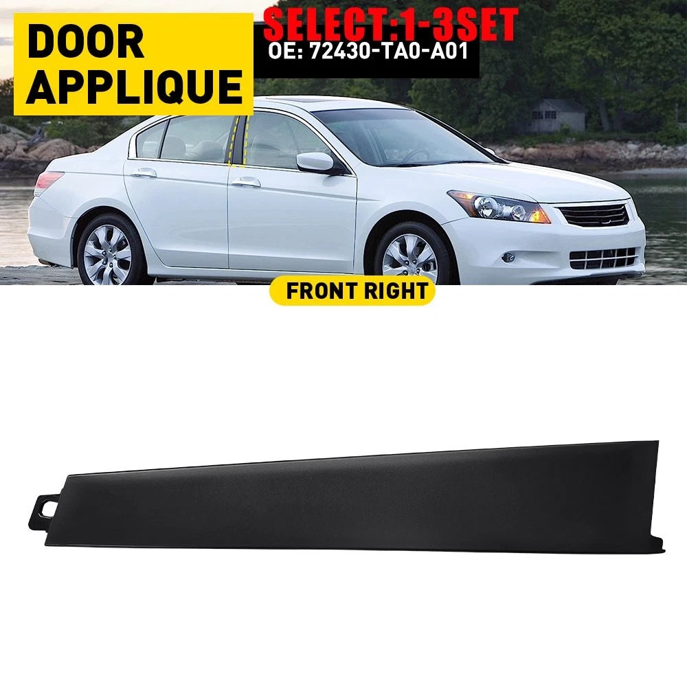 OEM Front Right Door Pillar Molding 72430-TA0-A01 for Honda Accord (2008–2013)