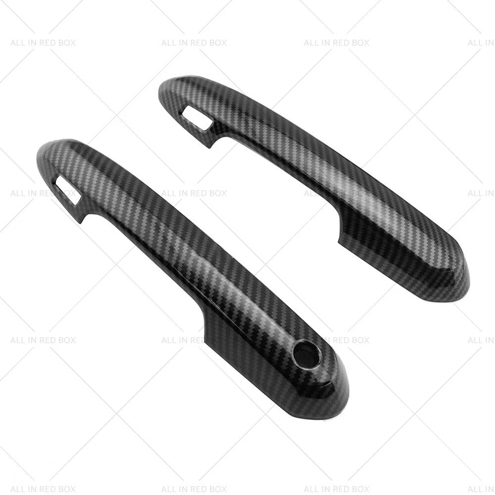 Carbon Fiber Door Handle Kit for Toyota RAV4 Hybrid (2019–2023)