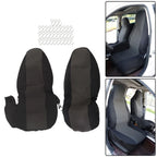 Set of 2 Car Seat Covers for Ford Ranger (1998–2003) Black/Charcoal