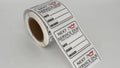 220 Pcs Oil Change Stickers 2”x 2” Service Due Labels