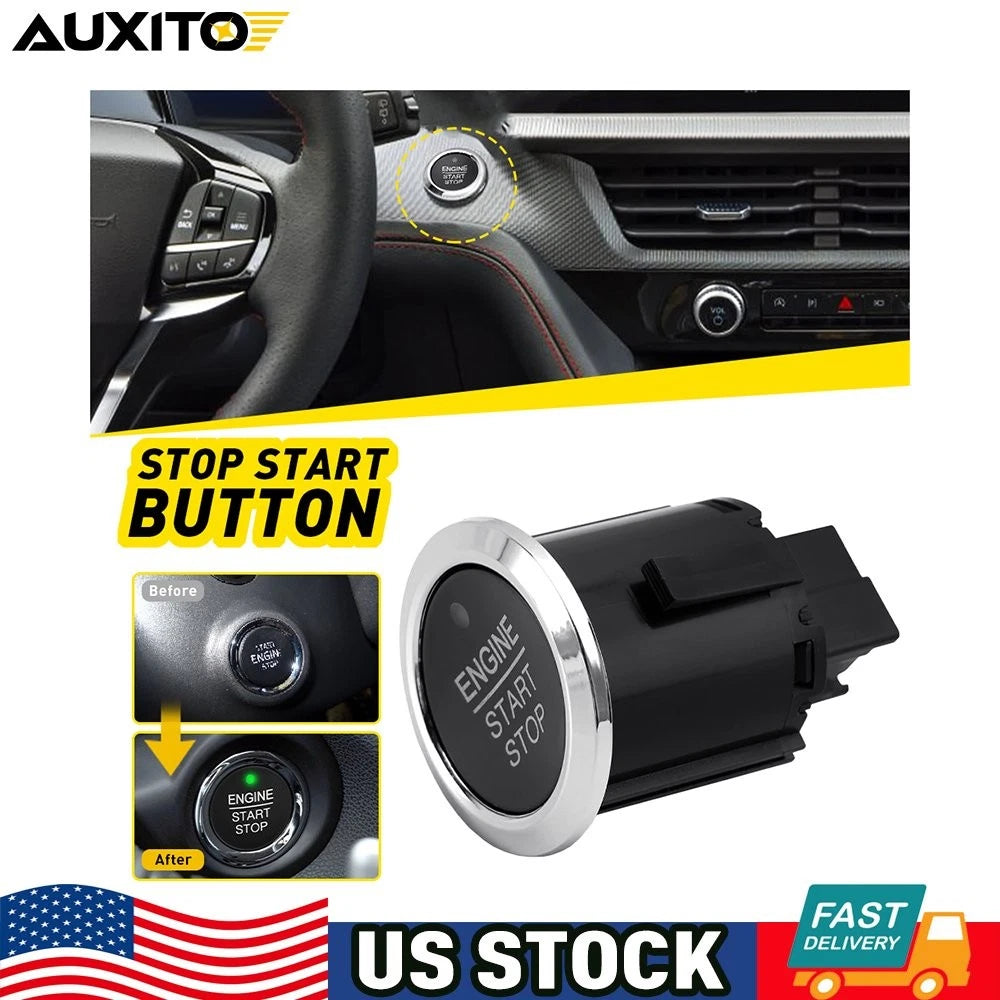 Ignition Start Stop Button Switch for Ford Edge Fusion Expedition (2015–2021)