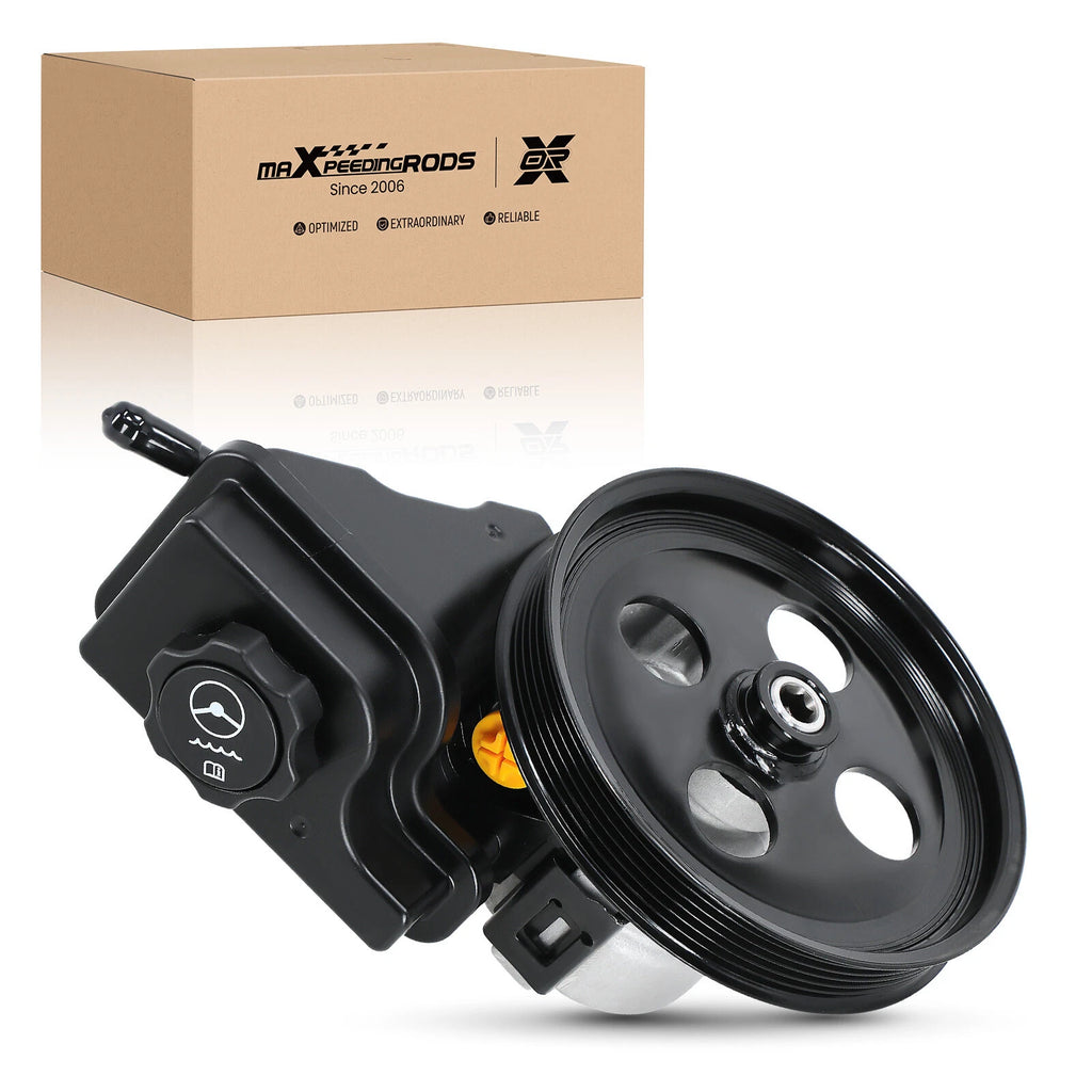 Power Steering Pump w/ Reservoir For Cadillac DTS Buick Lucerne V8 4.6L 2006-11
