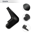 Set of 2 Mud Flaps Splash Guards for Audi A1 (2010–2015)