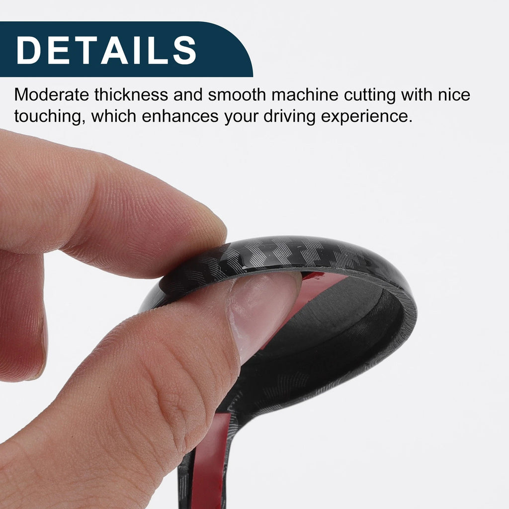 Gear Shift Knob Decorator Cover for Toyota RAV4 Corolla Vios (2014–2018) Black