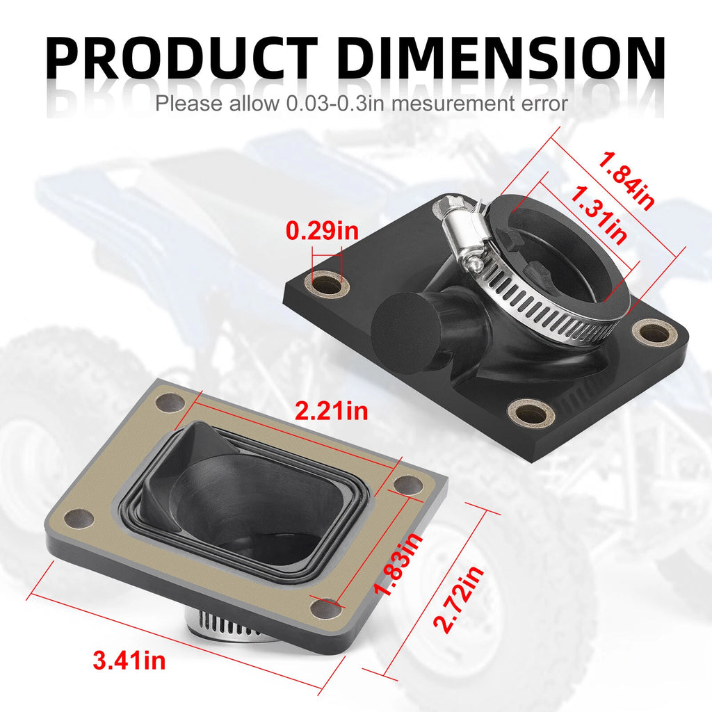Intake Manifold Boot for Yamaha YFS200 Blaster (1988–2006)