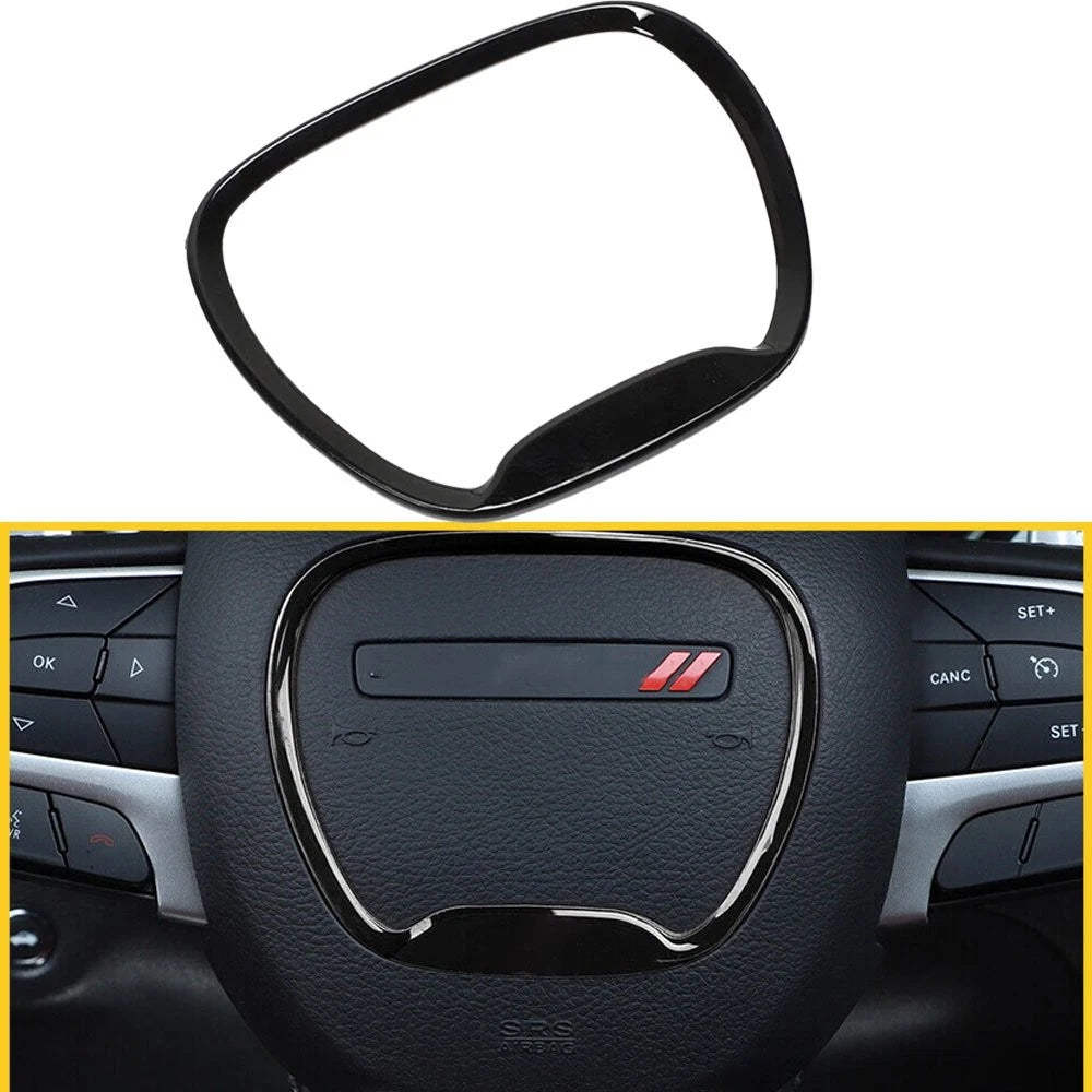 Steering Wheel Ring Trim for Dodge Challenger/Charger (2015–2023)