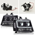 Dual LED Projector Headlights for Chevy Avalanche Tahoe Suburban (2007–2014)