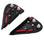 Mirror Flag Applique Trim Black for Dodge Dart (2012–2016) 68083130AD