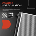 Radiator with Transmission Oil Cooler for Toyota RAV4 (1998–2000)