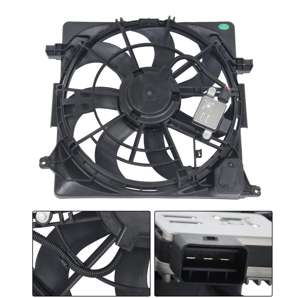 Radiator Cooling Fan with Module for Hyundai Tucson (2016–2018) 25380D3100