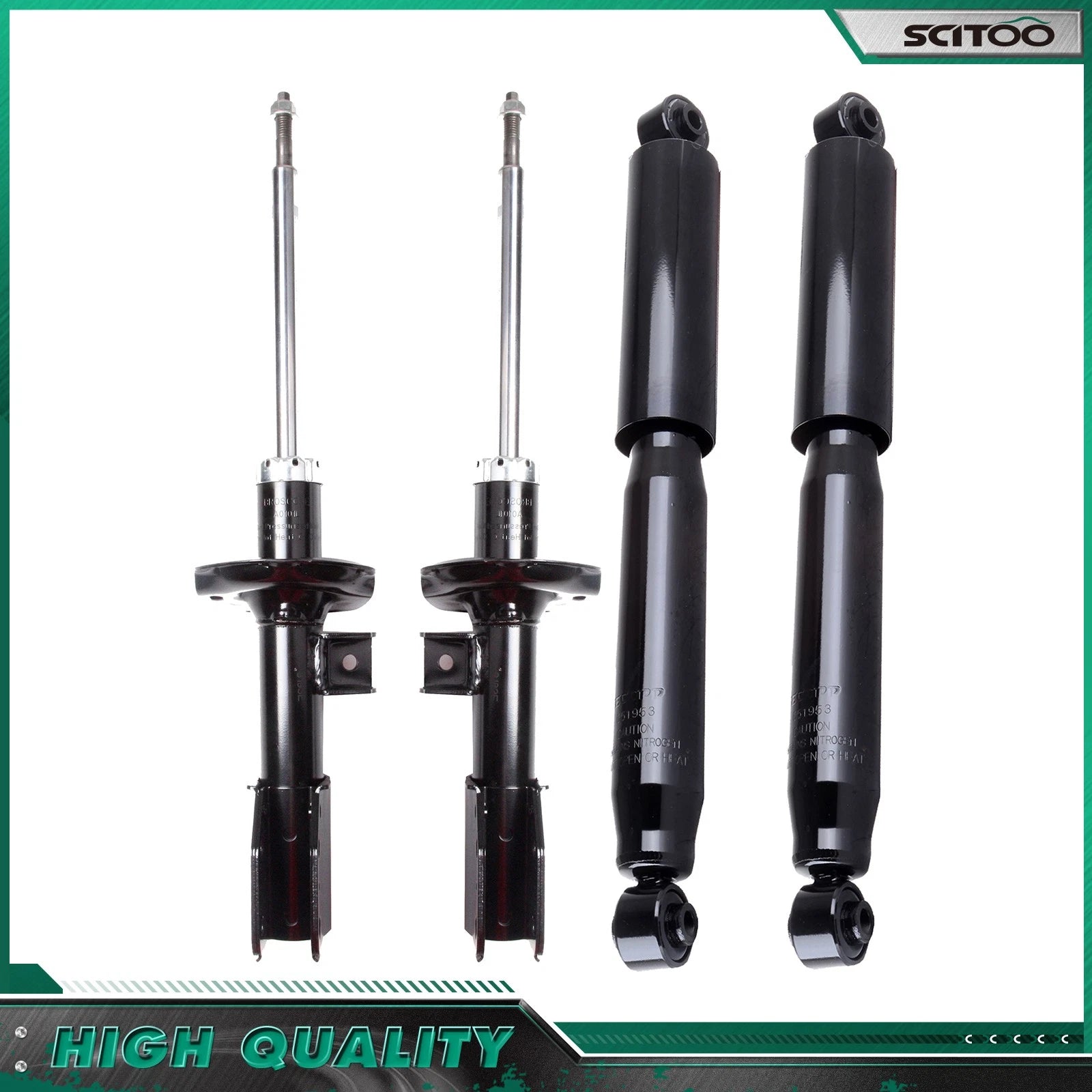 Front Rear Shocks Struts for Chevrolet Equinox Pontiac Torrent (2005–2006)