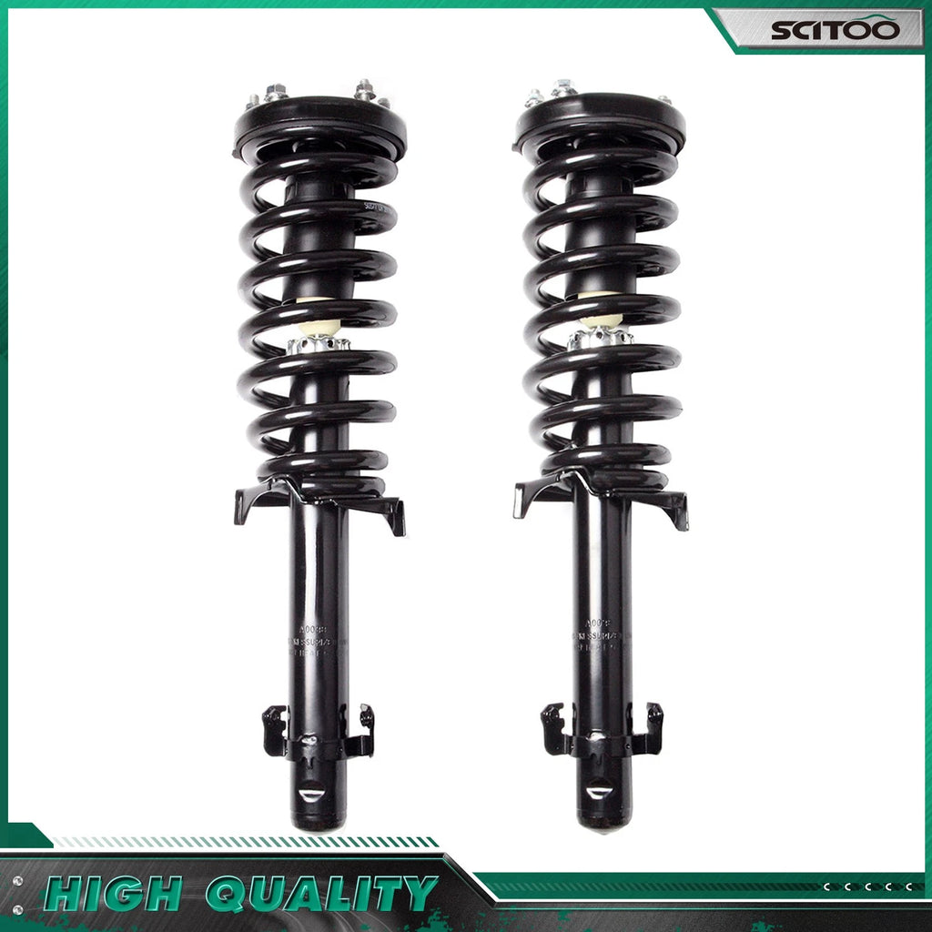 Front Complete Struts w/ Coil Springs for Honda Accord (2008–2012)