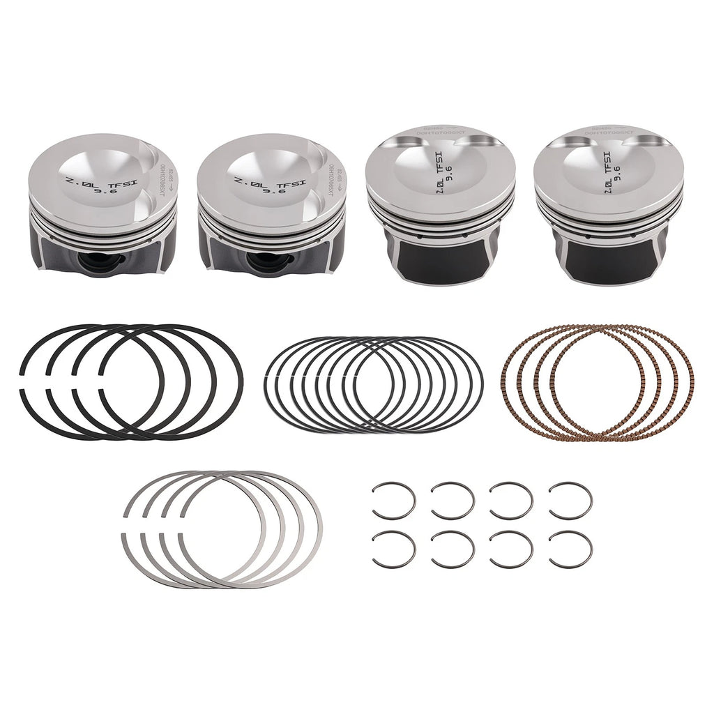 Set of 4 Pistons & Rings for VW Audi A4 Q3 Q5 2.0T (2006–2016) 06H107065DM