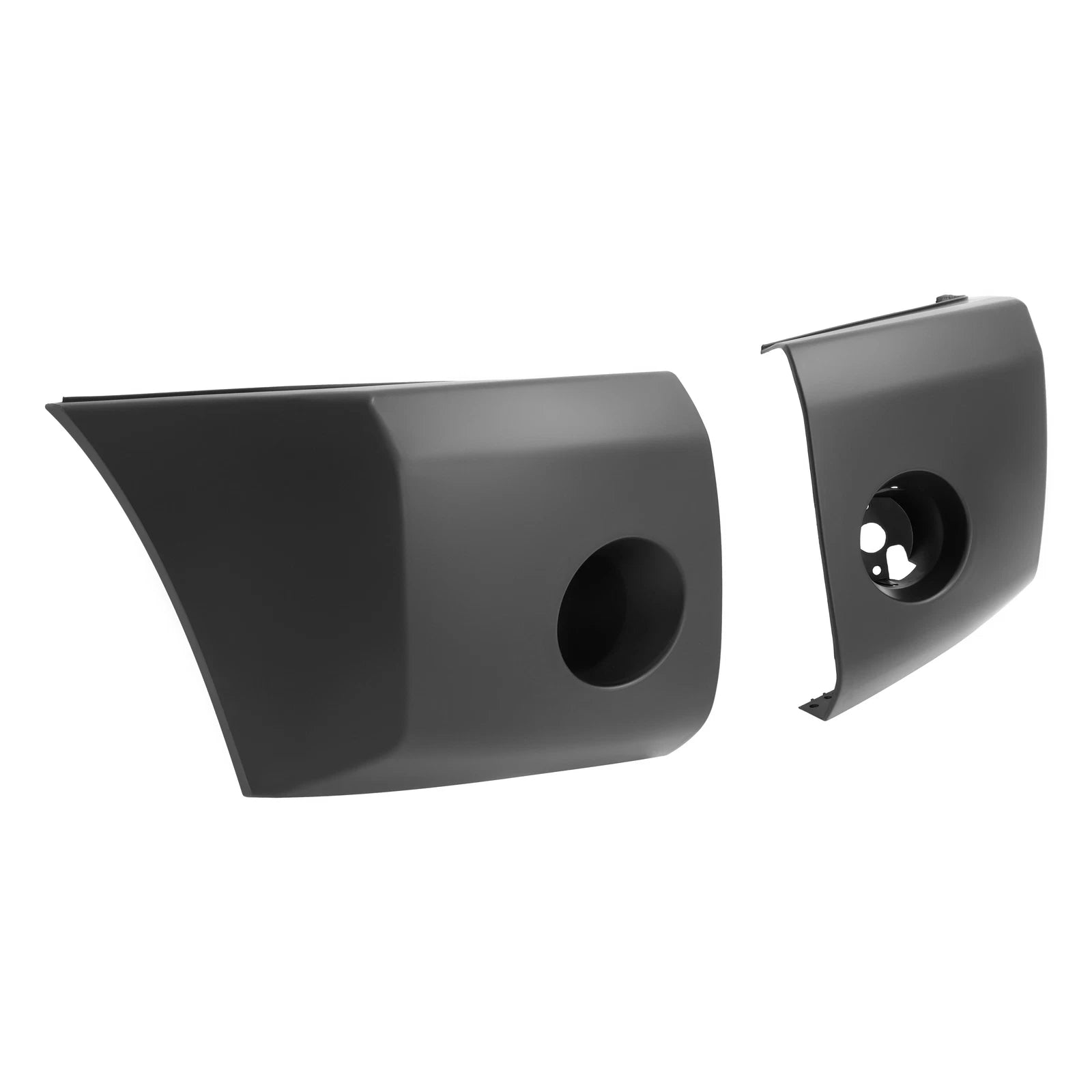 Front Bumper End Cap Pair for Nissan Titan/Pathfinder/Armada (2004–2007)