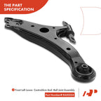Front Control Arm Ball Joint and Tie Rod End for Toyota Camry (2002–2006)