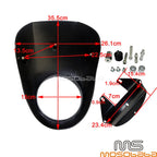 5 3/4" Headlight Fairing Mask for Harley FXD XL1200 FXR