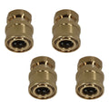 Brass Fitting Adapter 1/4" QC Socket to NPT for Pressure Washer (2010–2023)