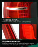 Set of 2 LED Tail Light Assembly for Volvo XC90 (2016–2024) - Left + Right