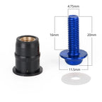10 Pack M5x16 Windshield Screen Screw Bolts for Motorcycle