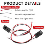 IR Beam Sensor Module Set of 4 for Compact Installation