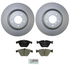 Front Brake Kit 348mm Coated Rotors & Bosch Ceramic Pads for BMW E84 E90 E92 E93 (2007–2013)