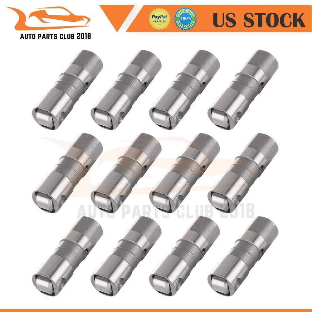 12X Hydraulic Roller Lifters for Buick Chevy GMC 3.3/3.8/4.3L V6