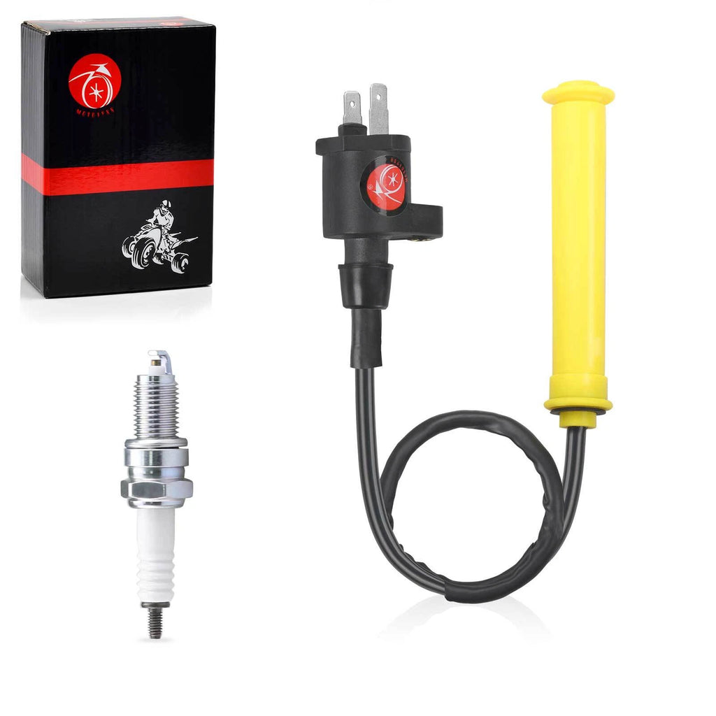 Ignition Coil & Spark Plug Set for Honda XR250R (1996–2004) XR250L (1991–1996)