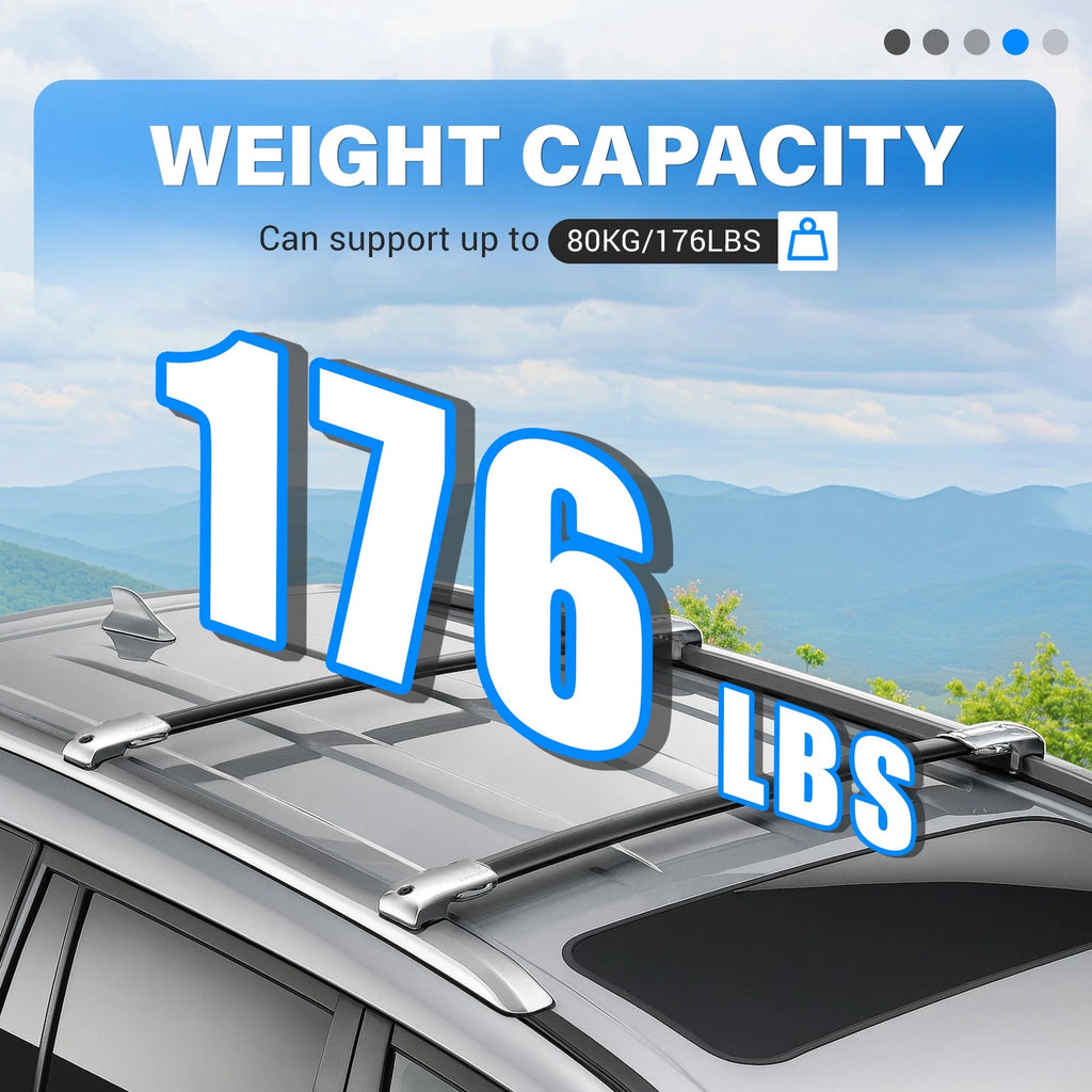 Roof Rack Luggage for Lexus GX460 (2010–2023) Aluminum
