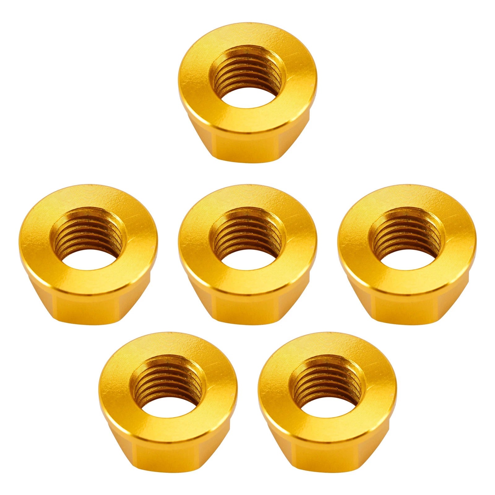 Rear Sprocket Nut Kit M10x1.5mm Gold for Aprilia RSV RSV4 1000R (2004–2016)