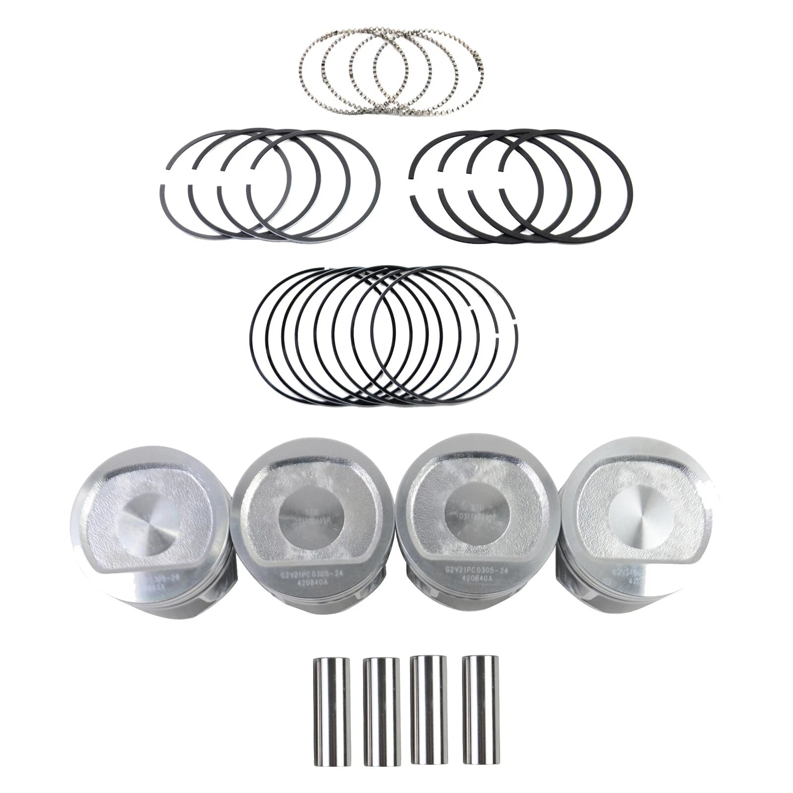 Set of Piston Rings for Dodge Dakota Jeep Cherokee Wrangler (1996–2002)