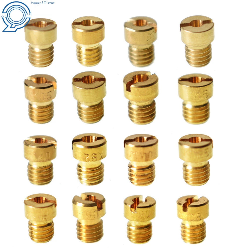28 pcs Carburetor Main Jet & Slow Pilot Jet Kit for PWK OKO CVK TyJS (N/A)