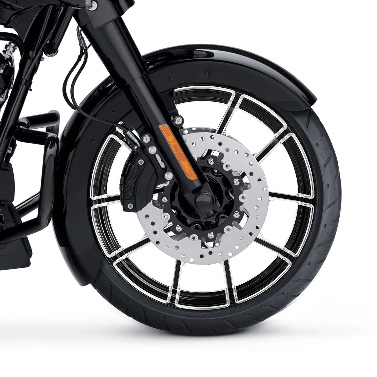 21" Front Wheel Rim for Harley Touring Road Glide (1997–2021) - Dual Disc Hub